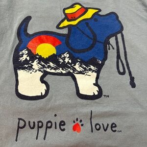 Puppie Love XL Colorado short sleeve T shirt